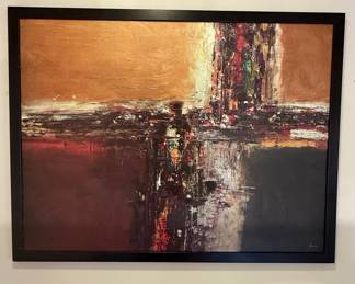 Devine Abstract Impasto Oil Painting