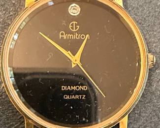 Armitron 25/4848F Diamond Quartz Wristwatch