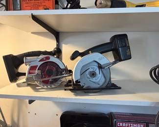 Craftsman and Drill Master 18V Cordless Circular Saws