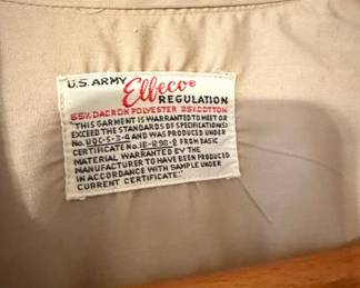 Vintage U.S. Army Elleco Regulation Shirt