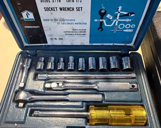 Penncraft 15-Piece 1/4-inch Drive Socket Wrench Set (Set No. 3946)