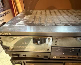 Sony TC-W255 Dual Stereo Cassette Deck