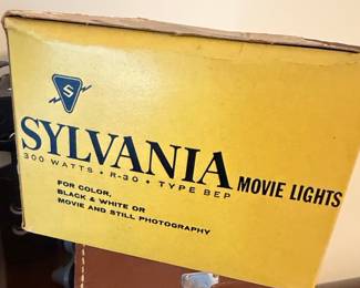 Sylvania Type BEP 300 Watt Movie Lights