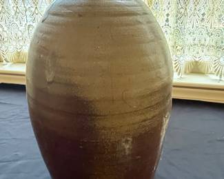 Antique North Carolina Stoneware Storage Jar