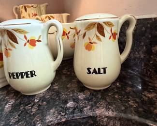 Hall's Superior Quality "Autumn Leaf" Dinnerware Collection