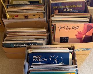 Collection of Vintage Vinyl LP Records