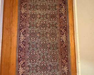 Persian-Style Wool Runner Rug
