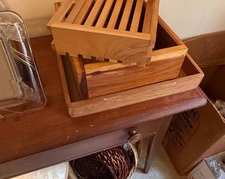Set of Wooden Bee Hive Boxes