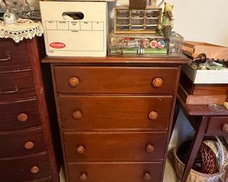 Vintage Four-Drawer Chest