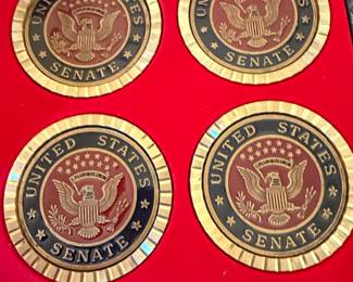 United States Senate Commemorative Medallions (Set of 4)