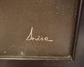 Devine Abstract Impasto Oil Painting