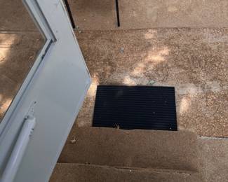 Steps Leading To The Back Yard Patio And Garage ~ Be Careful On Steps!