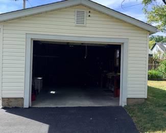 Items Located On The Back Garage