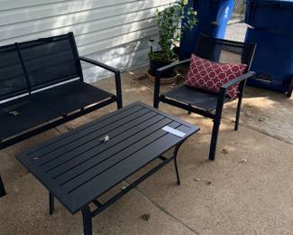 Items Located On The Back Patio