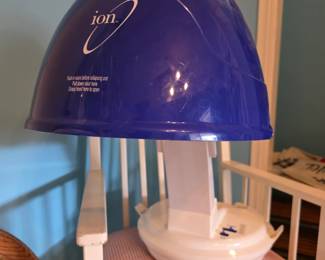Ion Portable Hooded Hair Dryer – Collapsible Salon-Style Bonnet Dryer