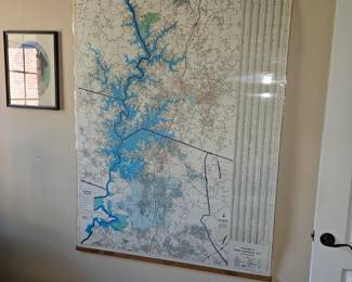 Large Map Of Lake Norman