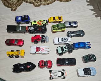Various Die cast cars