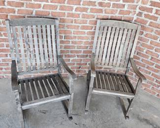 Teak wood Rockers