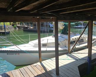 1984 Newport 28ft. Sail Boat