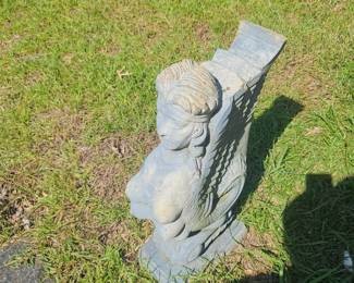 Cast Stone Fertility Goddess
