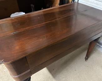 Rosewood piano desk