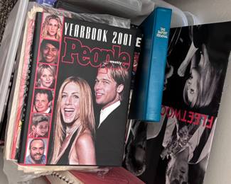 People Magazine Yearbooks, Song Books, Collectables
