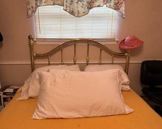Metal frame standard bed frame