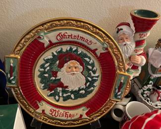 Christmas decorative plate