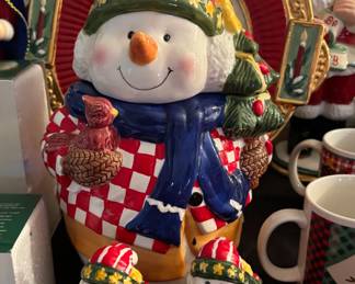 Snowman Cookie jar