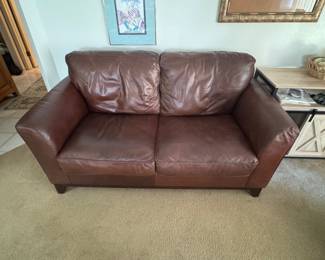 Couch and loveseat $125
