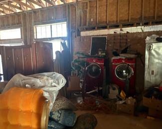 Two washer/dryer sets