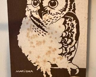 Marushka Owl Screen Print