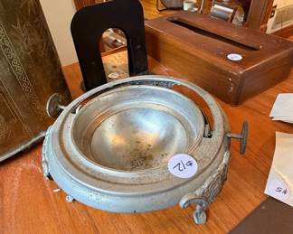 Vintage Revolving Chafing Dish