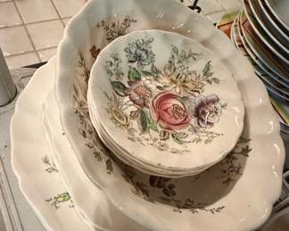 Johnson Bros Sheraton Pattern China