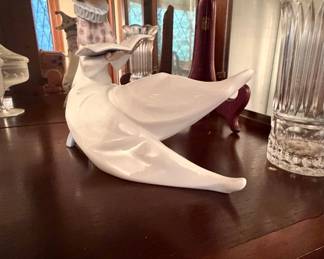 Lladro Pierrot with Puppy Figurine