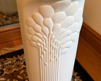 Kaiser Op Art Bisque Porcelain Vase - Manfred Frey Design