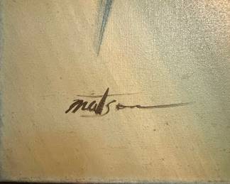 Matson Abstract Expressionist Painting