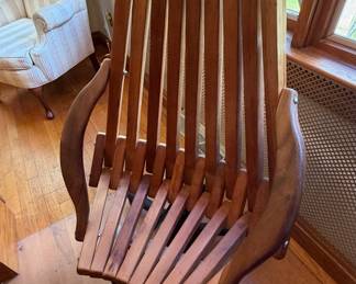 Vintage Thomas Lamb Bentwood Lounge Chair