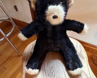 Vintage Mink Fur Teddy Bear