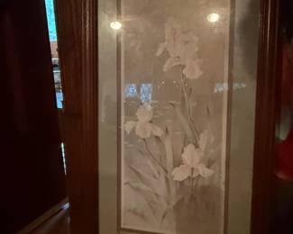 Vintage Iris Botanical Print