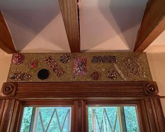 Mixed Media Assemblage Art Panel