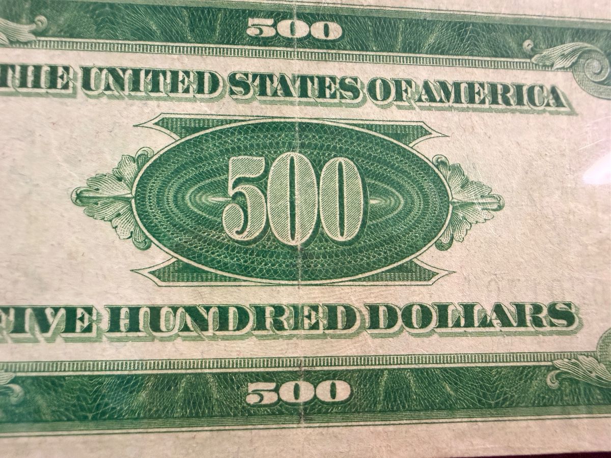 Very rare $500 bill