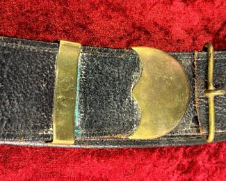 Civil War carbine belt