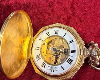 Several working pocket watches