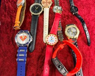 Collection of working battery powered watches