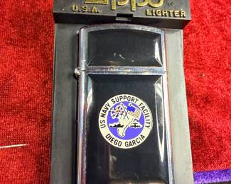 Collections of zippo lighters