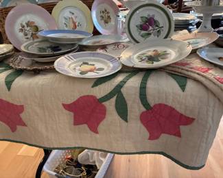 vintage handmade quilt