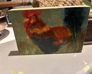 90. "cock a doodle do" $50.00