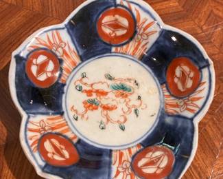 23. star small plate $35.00 Imari
