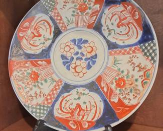 24. large charger $500.00 Imari